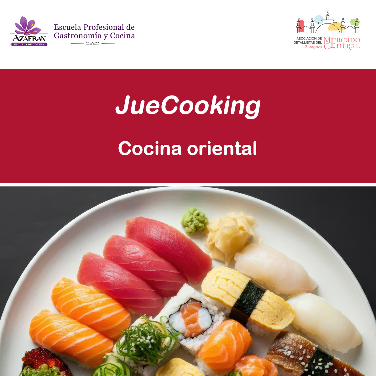 Cocina oriental con toque aragonés. 22 de abril